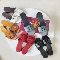 ราคา 2023 new tory burch new style slippers (20015619750)