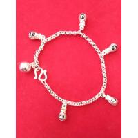 ราคา สร้อยข้อมือเงินแท้ นะโมถุงทองรับทรัพย์ ปลุกเสกแล้ว ค้าขายดีกำไรงาม (7926599155)