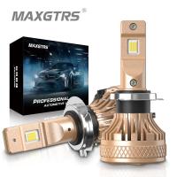 ราคา MAXGTRS 2Pcs H7 LED Headlights H4 9003 HB2 LED Bulb H8 H11 9005 9006 HB3 HB4 9012 LED Fog Lights Super Bright Automotive Headlamp 12V (21285059583)