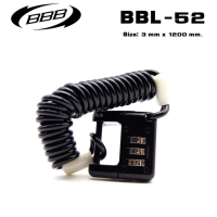 ราคา สายล็อครหัสแบบยาว BBB BBL 52 แบบ 3 รหัส สายล็อคหมวกกันน็อค (9063865318)
