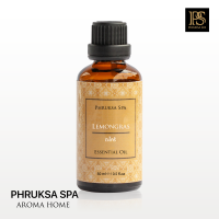 ราคา Phruksa Spa น้ำมันหอมระเหยธรรมชาติบริสุทธิ์ 100 กลิ่น ตะไคร้ 50 มล Essential Oil Pure 100 50 ml Lemongrass ใช้สำหรับเครื่องพ่นไอน้ำ เตาอโรม่า (495556288)