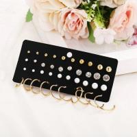 ราคา 17MILE Classic Women S Earrings Set Simple Fashion Geometric Crystal Round Circle Stud Earrings Alloy Pearl Earrings 2021 Jewelry (8116079753)