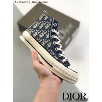 ราคา คริสเตียน ดิออร์ Authentic Christian Dior แท้ Dior X Converse 1970s Exclusive Embroidered Sneakers แบรนด์หรู รองเท้ากีฬา รองเท้าฟิตเนส รองเท้าบาสเกตบอล รองเท้าวิ่ง (21014209492)