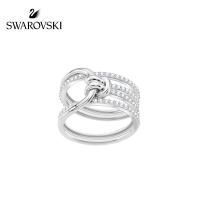 ราคา Swarovski Genuine ตลอดชีวิตทองคำขาวแฟชั่นบิดการออกแบบบุคลิกภาพแหวนอารมณ์หรูหราแหวนสร้างสรรค์ระดับไฮเอนด์แหวนแต่งงานแฟนของขวัญผู้หญิงแฟชั่นเครื่องประดับ (10067714986)