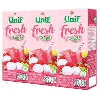 ราคา ยูนิฟเฟรช น้ำผักผลไม้รวม40 180 มล x 3 กล่อง (21298822836)