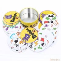 ราคา SPOT IT เกมกระดาน เกมจับคู่ภาพ เกมการ์ด เกมสมอง dobble spot it card (17615569748)