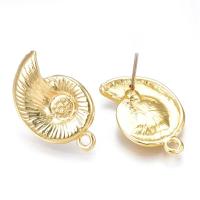 ราคา 5 10 pc Alloy Stud Earring Findings with ABS Plastic Imitation Pearl and 925 Sterling Silver Pins with Loop Carved with S925 Light Gold 17 5x14mm Hole 2mm Pin 0 6mm (15338093185)