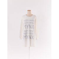 ราคา misty mynx เดรสสั้นเเขนยาวสีขาว มีดีเทลผ้าคลุมตาข่าย ป้ายแบรนด์ระบุไซส์ M Preloved (20730536792)