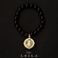 ราคา Leila Amulets ลูกแก้วโชคดี สารพัดนึก ยันต์เศรษฐี ลูกแก้วฟ้า กรอบกลมพิเศษ ห่วงห้อย พร้อมกำไลหินฟรีตามรูป (19731208021)