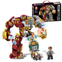 ราคา LY เข้ากันได้กับ ไอรอนแมน หุ่นยนต์ ชุด ตัวต่อ avengers iron man hulkbuster 6 ปีขึ้นไป ของเล่นเด็ก Building Blocks (21362947569)