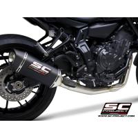 ราคา SC Project ท่อไอเสียสำหรับ YAMAHA MT 07 2021 2022 2 1 stainless steel with SC1 S carbon muffler RACING (21164812904)