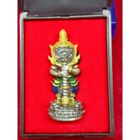 ราคา หลวงพ่อพัฒน์ วัดห้วยด้วน องค์หล่อบูชาขนาด3เซ็นตเมตร เนื้อเงินลงยา โค๊ต76 (19372388024)