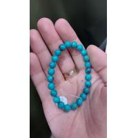ราคา หินเทอร์ควอยซ์แท้ Turquoise ขนาด 8 mm ความเชื่อของหินเทอร์ควอยซ์ เป็นหินส่งเสริมพลังอำนาจ ปกป้องคุ้มครองจากอุบัติเหตุ (16736644074)