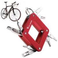 ราคา Bike Repair Tool Kit 8 in 1 Bike Multitool Kit Portable Bicycle Multifunction Repair Tool Mountain Bike Socket Spanner Screwdriver justifiable (20419674033)