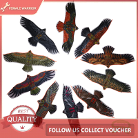 ราคา Female Warrior สีสุ่มเด็กกลางแจ้ง Flying BIRD Kites 1 1M FLAT Eagle Kite Toys (21263648668)