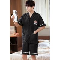 ราคา Pajama Set Men and Women Matching Loungewear Summer Shorts Two Pieces Cute Printing Blue Lovely Couple Pijamas Fashion Sleepwear (20439994182)
