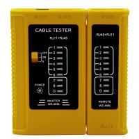 ราคา RJ45 RJ11สายเคเบิลเครือข่ายมืออาชีพเครื่องทดสอบสาย LAN ที่ตรวจสอบสายโทรศัพท์เครื่องมือซ่อมแซมเครือข่ายพร้อมตัวบ่งชี้ LED (14679658505)