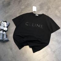ราคา Celine เสื้อยืดแขนสั้น พิมพ์ลายตัวอักษร 3D สีพื้น เข้ากับทุกการแต่งกาย สําหรับคู่รัก zb (20238551655)
