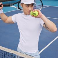 ราคา OMG endorphins series thin small turtle neck tight played high speed dry breathable fitness with short sleeves T shirt male summer (19977703642)