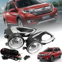 ราคา ไฟตัดหมอก ไฟสปอร์ตไลท์ รุ่น ฮอนด้า HONDA BR V BRV ปี 2019 2020 พร้อมครอบ สีดำ ขอบโครเมี่ยม และชุดสายไฟ 1 ชุด (6043954518)