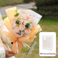 ราคา ช่อดอกกุหลาบประดิษฐ์ 1 ช่อ ของขวัญวันแม่ สําหรับผู้หญิง ดอกไม้รับปริญญา ช่อใหญ่ ของขวัญรับปริญญา (20410226026)