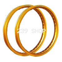 ราคา วงล้อ ล้อ17 ล้อโลขอบ17 SUPER DRAG RIM 1 40 17 สีทองเข้ม รุ่น STREET ทรง DID ขอบเรียบ 1 คู่ 2 วง วงล้อ โล 239 SHOP (606656098)