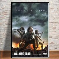 ราคา The Walking Dead Hot Season 1 7 8 Tv Series โปสเตอร์ภาพวาดผ้าใบ สําหรับตกแต่งผนังห้อง (19788714257)