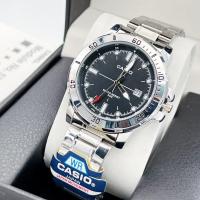 ราคา นาฬิกาผู้ชาย นาฬิกาข้อมือ ผู้ชาย คาสิโอ รุ่น MTP 1215A สายนาฬิิกา สแตนเลส ขนาดหน้าปัด 42 มม มี 6 สี ฟังชั่น วันที่ แถมถ่านฟรี (20955910129)