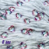 ราคา พลอยเทียมระดับ K9 พรีเมียม ทัวร์มาลีนรูปหัวใจ 8มม เครื่องประดับพลอยเทียม (19917450206)