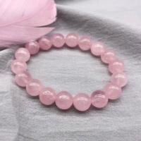 ราคา กำไลหินแท้ Rose quartz โรสควอทซ์ 8mm 10mm (13779182121)