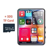 ราคา เครื่องเล่น MP4 MP3บลูทูธแตะหน้าจอเต็มเครื่องเล่นเพลงเครื่องเล่น HIFI เสียง E Book FM วิทยุนาฬิกาปลุกเครื่องเล่นวิดีโอการ์ดความจำในตัว (21190141430)