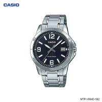 ราคา Casio นาฬิกาข้อมือ ผู้ชาย สายสเตนเลสสตีล รุ่น MTP V004D MTP V004D 1B MTP V004D 1B2 MTP V004D 2B (19459667435)