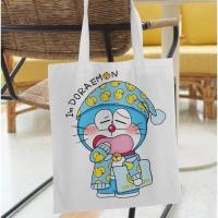ราคา กระเป๋าสะพายไหล่ ผ้าแคนวาส ทรงโท้ท โดราเอมอน (19917579969)