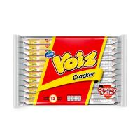 ราคา วอยซ์ แครกเกอร์สอดไส้ครีม กลิ่นครีมมี่บัตเตอร์ 28 กรัม แพ็ค 12 ซอง รหัสสินค้า LAZ 45 999FS (13751521974)