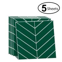 ราคา 5แผ่นเปลือกและติด Backsplash สำหรับห้องครัว (21232262838)