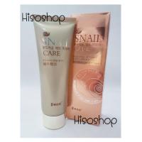 ราคา ของแท้ โฟมล้างหน้า Golden snail cleansing foam โฟมครีมหอยทากทองคำ ฮันเจียนี SNAIL CARE สำหรับล้างหน้าและทำความสะอาดใบหน้า (13550089745)