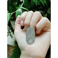 ราคา Titapa jewelry แหวนเพชรแทปเปอร์หน้ากว้าง เพชรน้ำ100 เหลี่ยมคม ไฟดี แสงเพชรระยิบระยับหรูหรา โดดเด่นใส่สวยเต็มนิ้ว ตัวเรือนแข็งแรง แบบทันสมัย ใส่ได้ทุกโอกาส (14259064148)