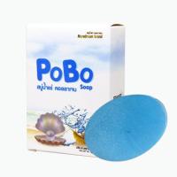 ราคา messhopstore PoBo Soap สบู่น้ำแร่ คอลลาเจน เมือกหอยทาก สบู่ทำความสะอาดผิวหน้า สูตรอ่อนโยนรหัส FC17 (16266295551)