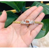 ราคา เลสข้อมือเพชร งานสวย ไม่ลอก ไม่ดำ หนัก1บาท เพชรฝัง บริการเก็บเงินปลายทาง (21200929924)