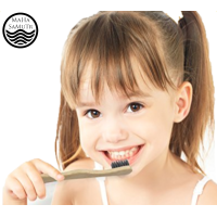 ราคา Bamboo toothbrush for kids แปรงไม้ไผ่เด็ก 1 ด้าม (6754026157)