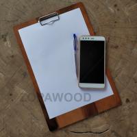 ราคา คลิปบอร์ดไม้ คลิปบอร์ดสำหรับหนีบเมนู ใบเสร็จ บอร์ดจดบันทึก แผ่นไม้จดบันทึก จดออเดอร์ ร้านอาหาร โรงแรม แบบใหญ่ ขนาด A4 แบบที่ 3 (6687338726)