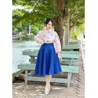 ราคา กระโปรงทรงย้วยผ้าโฟม ย้อนยุค วนิดา (20452369898)