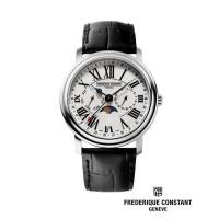 ราคา Frederique Constant นาฬิกาข้อมือผู้ชาย Quartz FC 270M4P6 Classics Moonphase Business Timer Men s Watch (20759159833)