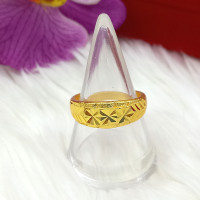 ราคา แหวนทอง 1 2สลึง แหวนตัดลาย แหวนหงส์คู่มังกร แหวนทองเหลืองแท้ ใส่แทนแหวนทองแท้ได้ ชุบเศษทอง ทองไมครอน เสริมดวงเสริมบารมี (9201879123)