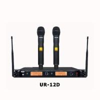 ราคา ไมโครโฟนไร้สาย Shure UR24D UR 4D 4 เสาอากาศไมโครโฟนลอยไร้สาย UHF Stage ไมโครโฟนไร้สายยอดนิยม 200 เมตร (20653997080)
