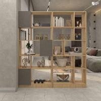 ราคา Good Idea Outlet ตู้โชว์ กั้นห้อง FIT IN สไตล์ โมเดิร์น มินิมอล รุ่น ANNA ขนาด 1 6 เมตร (15521683931)