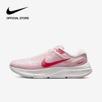 ราคา Nike Womens Air Zoom Structure 24 Road Running Shoes Pink (20621497798)