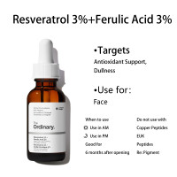 ราคา The Ordinary Resveratrol 3 Ferulic Acid 3 30ml สูตรต้านอนุมูลอิสระต่อต้านสัญญาณแห่งวัย (20830956967)