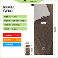 ราคา Naturehike LW180 Sleeping Bag Portable Camping Outdoor Hiking Mini Envelope Breathable Ultralight Comfortable Foldable Waterproof Spliced Sleeping Bag (21047016531)