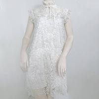 ราคา Tohns SLEEVELESS LACE DRESS เดรสผ้าลูกไม้ผูกคอโบว์ (5175146117)